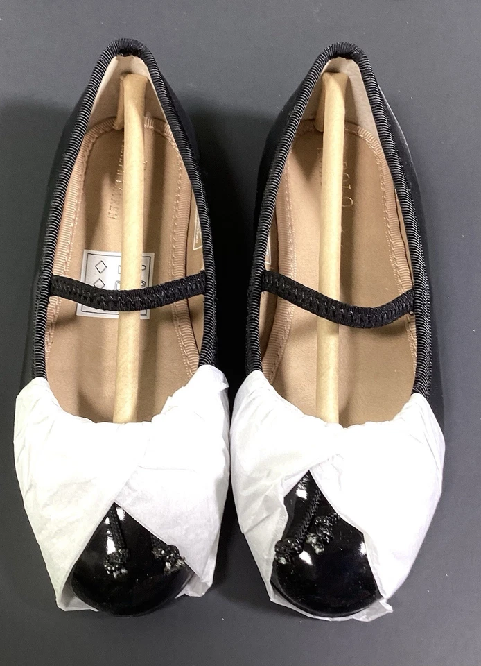 NWB Polo Ralph Lauren Nellie Leather Ballet Flat Toddler 10 - Image 2 of 4