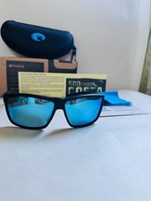 Costa Del mar Rinconcito Black Frame with blue lens "580p" Polarized Sunglasses