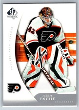 2005-06 Upper Deck SP Authentic #76 Robert Esche Philadelphia Flyers
