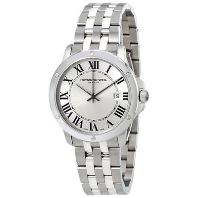 Raymond Weil 5591-ST-00659 Tango Silver Dial 39 mm Men's Watch New