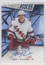 2021-22 Upper Deck SP Game Used Authentic Rookies Blue Joey Keane #163 Auto t9h