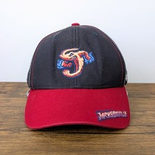 Used Jacksonville Jumbo Shrimp Kids Hat, '47 Brand Black Red w/ Embroidered Logo