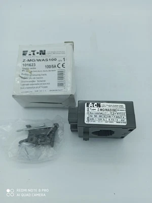 EATON Z-MG/WAS100 101623 100/5A Wandler 1pcs - Bild 1 von 3