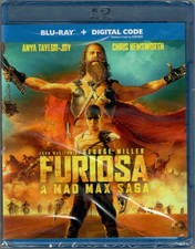 Furiosa: A Mad Max Saga Blu-ray, 2024, Warner Bros. BRAND NEW and SEALED