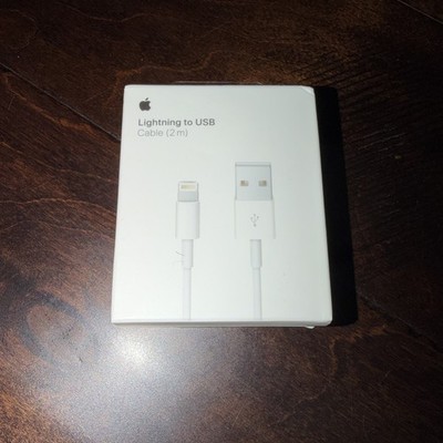 LAST ONE!! Apple MD819AM/A White - Lightning To USB Cable 2 m (6ft)New Genuine