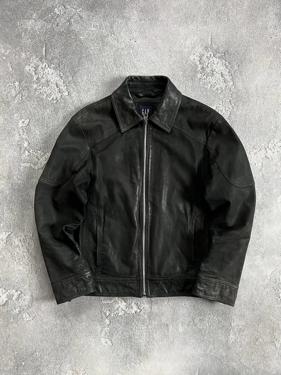 Gap Zip Leather Outer Shell Coats, Jackets & Vests for Men for