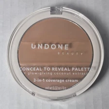 Undone Beauty Conceal to Reveal Palette 3 in 1 Coverage Cream 435 Soft Beige Med