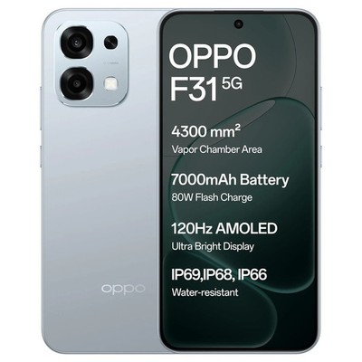 OPPO F31 5G Cloud Green 8GB RAM 128GB ROM 6.57'' 50MP 7000mAh Global Version.