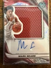 MARK SEARS 2024-25 BOWMAN U BEST PROSPECT JUMBO PATCH REFRACTOR AUTO