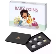 2022 BABY COINS PROOF YEAR SIX COIN SET ROYAL AUSTRALIAN MINT-Brand New Cond Too