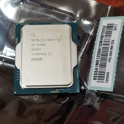 Intel Core i5-14500 CPU Max 5.0GHz 14-Cores LGA-1700 SRN3T  Desktop Processor