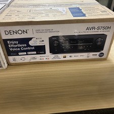 Denon AVR-S750H 7.2-Channel 4K AV Receiver - Black
