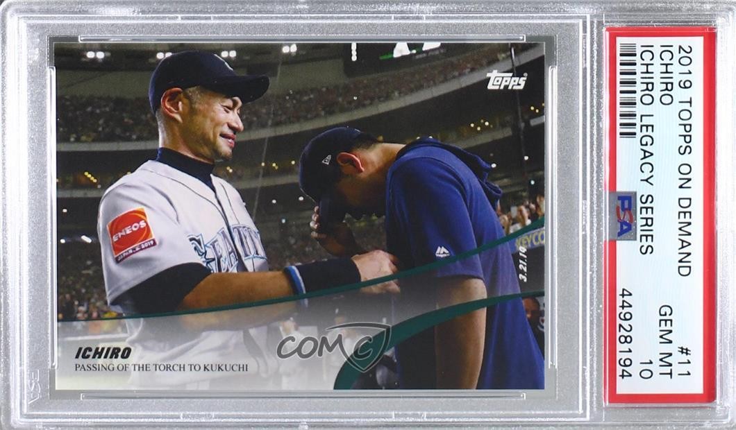 Yusei Kikuchi #1 2019 Panini National Treasures Baseball Rookie Silhouette Signatures