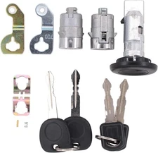 MOTOKU Set of 3 Ignition Switch Door Lock Cylinder w/Keys for Chevrolet... 