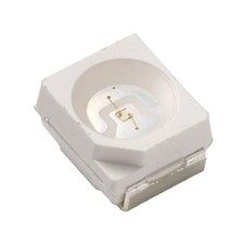 Image of 10 x Red 3528 SMD PLCC-2 LED Water Clear 600mcd