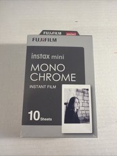 FUJIFILM Instax mini Monochrome Instant Film 10 Sheets New - Exp: 2024