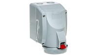 Gniazdo StałE 5P 32A 400V Czerwone IP67 P17 Tempra PRO 555459