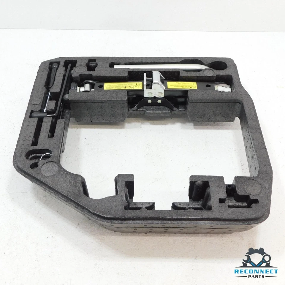 09-16 Audi A4 A5 Quattro Kit de herramientas de gato de piso de neumático de repuesto con caja de bolsa de almacenamiento OEM Foto 2 de 4