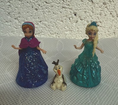 Disney Princess Magiclip Glitter Glider Doll Dolls Frozen Elsa, Anna  Olaf