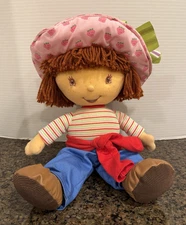 Strawberry Shortcake Plush Doll 14" Vintage 2000s-Singing/Talking DOES NOT WORK