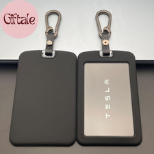 2PCS Silicone Key Card Holder Case Compatible with Tesla Model 3 Model Y Cybertr
