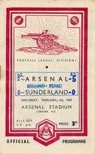 Arsenal v Sunderland 1948/1949 - Football Programme