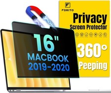 Magnetic Privacy Screen Protector Compatible with MacBook Pro 16 inch 2019-2020