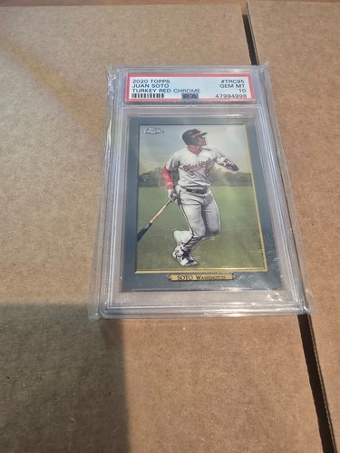 2020 Topps - Turkey Red 2020 Chrome Juan Soto #TRC-95 - PSA 10 (POP 8)