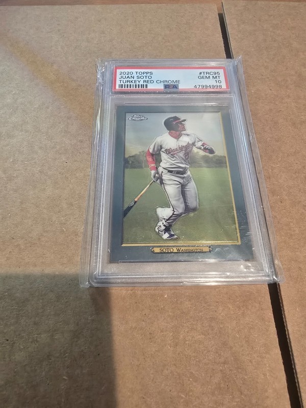 2020 Topps - Turkey Red 2020 Chrome Juan Soto #TRC-95 - PSA 10 (POP 8)