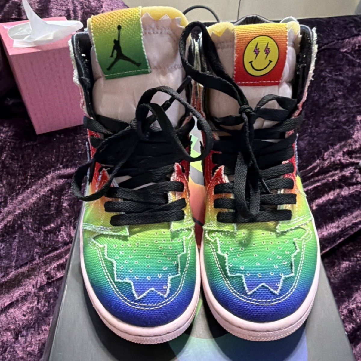 Jordan Air Jordan 1 Retro High OG J Balvin Multicolor Tie Dye