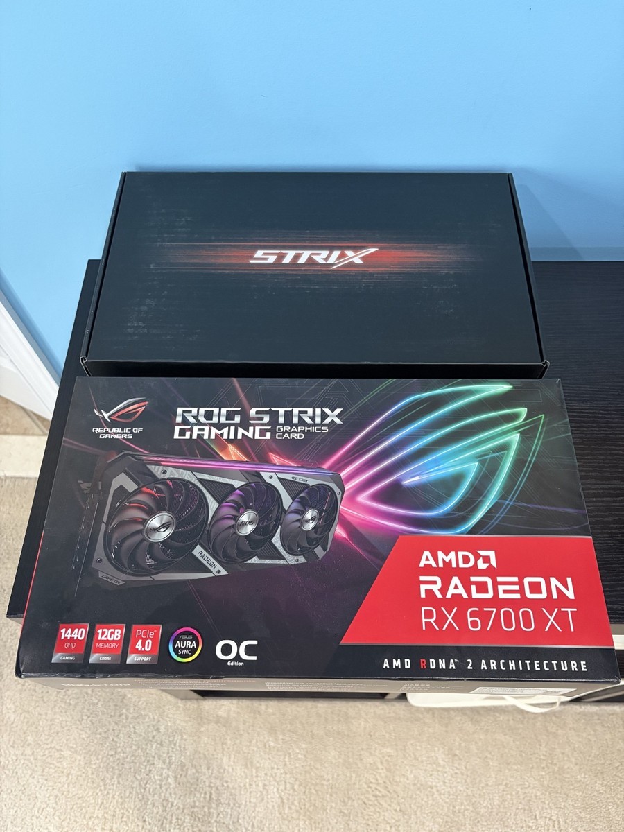 【美品】ASUS ROG STRIX RX 6700 XT 12GB ROG Strix Radeon RX 6700 XT OC Edition 12GB GDDR6 | Graphics Card