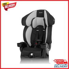 2 in 1 Booster Car Seat Harness High Back Toddler Child Safety Seat