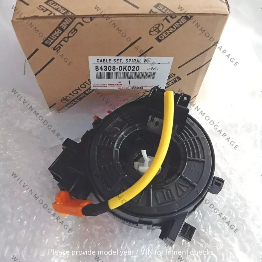 Genuine OEM Spiral Cable Sub-Assembly Set 84308-0K020 Fits 2015-up