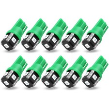 194 Led Light Bulb Green 168 2825 W5w T10 Wedge 5-smd 3030 Chipsets Led Bulbs... 194 Led Light Bulb Green 168 2825 W5w T10 Wedge 5-smd 3030 Chipsets Led Bulbs...