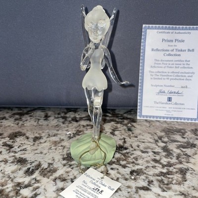 Hamilton Collection Reflections Of Tinkerbell Collection  Prism Pixie  COA 2008