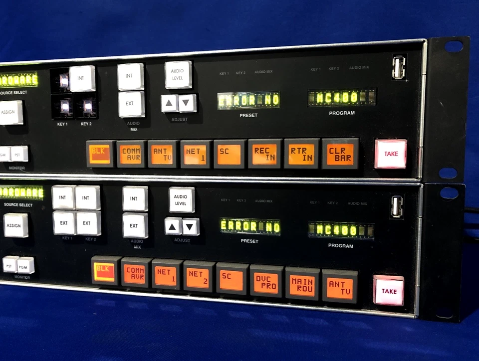 [ SET of 2 ] Utah Scientific UCP Series Control Panels   ⭕ FOR PARTS/REPAIR ⭕ - Image 2 of 4