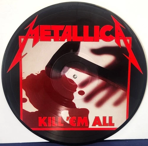 Metallica 3 LP Lot Kill em All Ride the Lightning Megaforce Bonus Live LP Slayer