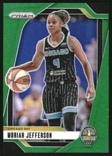 2024 Panini Prizm WNBA Prizms Green #131 Moriah Jefferson - BSK