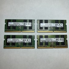 Lot of 4 Samsung M471A2K43DB1-CWE 16GB DDR4 PC4-3200AA 2Rx8 Laptop SODIMM RAM