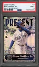 2000 Pacific Past & Present KEN GRIFFEY JR #17 Rainbow Foil PSA 9 Mariners