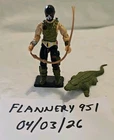 Vintage 1987 GI Joe ARAH Croc Master Action Figure Army Builder Near Complete
