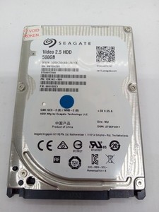SEAGATE **ST500VT000** 500GB *** SATA HDD Notebook 2,5 Zoll #NFP2042