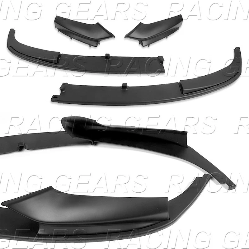 KIT DE CARROCERÍA DE PARACHOQUES DELANTERO NEGRO MATE ALERÓN PARA BMW 528i 535i 550i M-SPORT 11-16 Foto 2 de 4