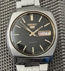 Seiko 5 6309 848A vintage automatic 17J japan made men's watch