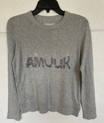 ZADIG & VOLTAIRE AMOUR SWEATER LIGHTWEIGHT WOMENS SIZE XS