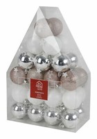 Weihnachtsbaumkugeln 36Er-Set 6Cm Christbaumschmuck Weihnachtsdeko Baumschmuck