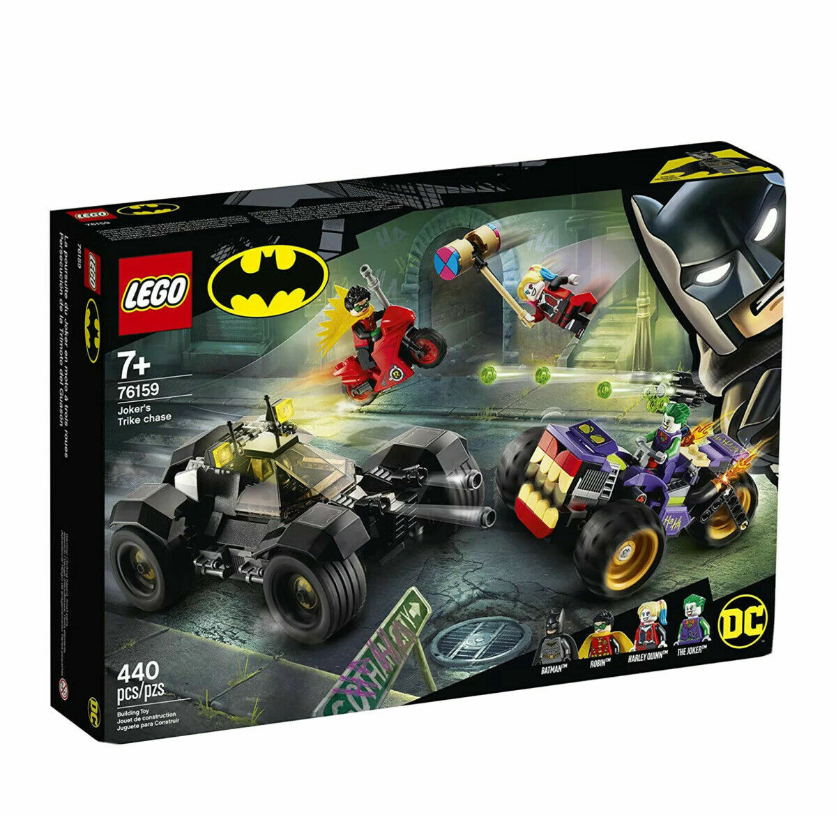 76159 JOKER'S TRIKE CHASE lego NEW legos set dc super heroes