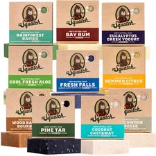 Men's Bar Soap Gift Set 10 Bars – Men's Natural Bar Soap - Rainforest Rapids ...