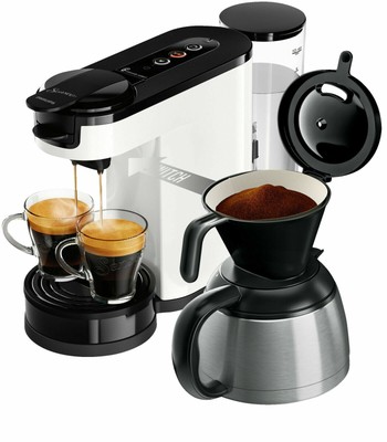 PHILIPS SENSEO® Filterkaffee Kanne Padmaschine 2-in-1 Kaffeemaschinen ...