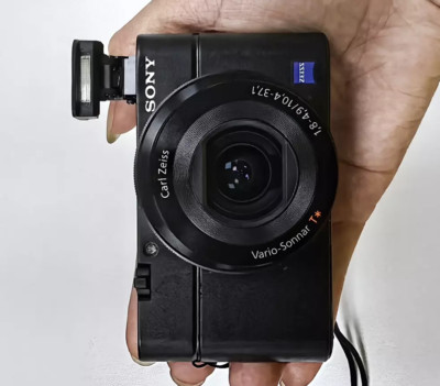 Sony Cyber-Shot DSC-RX100 20.2MP Compact Digital Camera w/ Battery,Charger,Card